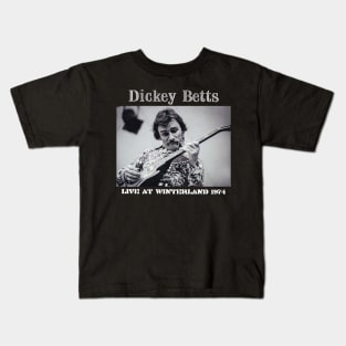 Rip Dickey betts Kids T-Shirt